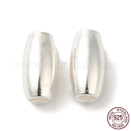 925 perline in argento sterling STER-A010-147-6x3mm-1