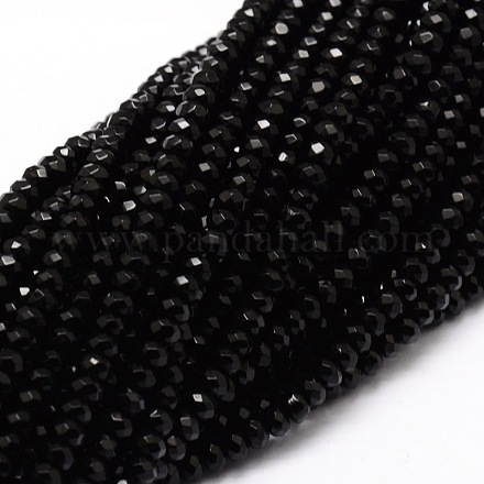 Dyed Natural Malaysia Jade Rondelle Beads Strands G-E316-2x4mm-08-1