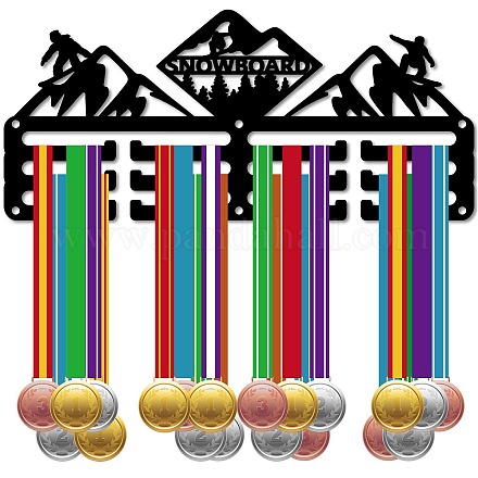 Спортивная тема железная вешалка для медалей настенная стойка для дисплея ODIS-WH0055-165-1
