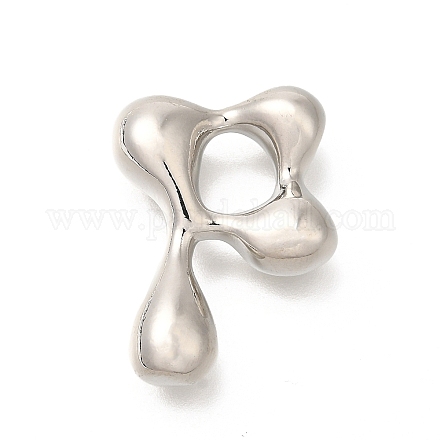 Стойки обшивки латунные бусины KK-S051-01P-P-1