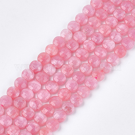 Chapelets de perles en rhodochrosite naturelle G-S354-22-1