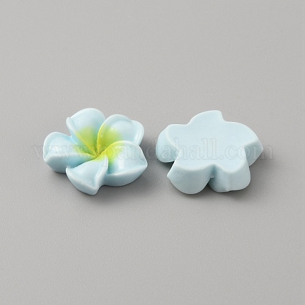 Непрозрачные кабошоны из смолы RESI-WH0036-10F-1