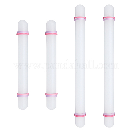 4 шт. 2 вида пластиковой скалки AJEW-OC0005-51-1