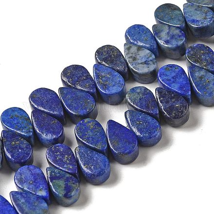 Brins de perles teints en lapis-lazuli naturel G-B064-B20-1