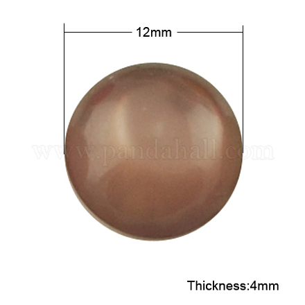 Кабошоны из смолы CRES-R062-12mm-17-1