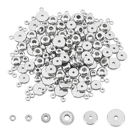 Wholesale UNICRAFTALE 75 Sets 5 Style 202 Stainless Steel Sew-On