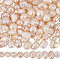 3 Strands Natural Cultured Freshwater Pearl Beads Strands, Baroque Keshi Pearl Beads, Two Sides Polished, Creamy White, 4~5x4.5~6.5x2.5~4mm, Hole: 0.5mm