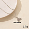201 Stainless Steel Hollow Heart Pendant Necklaces, Stainless Steel Color, 15.75 inch(40cm)