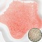 Luminous Transparent Glass Beads, No Hole Beads, Round, Light Coral, 3~3.5mm