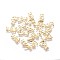 304 Stainless Steel Charms, Word Love, Golden, 6~6.3x12~13x0.8~1mm, Hole: 1.2mm
