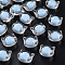 Transparent Acrylic Beads, Bead in Bead, Cat, Light Sky Blue, 16x18.5x14.5mm, Hole: 3.5mm, about 78pcs/200g