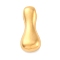 304 Stainless Steel Pendants, Letter Charm, Ion Plating(IP), Real 18K Gold Plated, Letter I, 23x10x7mm, Hole: 3.5x2.2mm