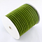 3/8 inch Single Face Velvet Ribbon, Olive Drab, 3/8 inch(9.5mm), about 200yards/roll(182.88m/roll)
