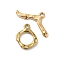 Ion Plating(IP) 304 Stainless Steel Toggle Clasps, Rhombus, Real 18K Gold Plated, 17x13x2mm, Hole: 1.6mm, Bar: 1.6x25x12, Hole:1.6mm