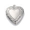 304 Stainless Steel Pendants, Heart, Stainless Steel Color, 22.5x19.5x6mm, Hole: 1.6mm