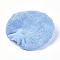 Microfiber Polishing Bonnet Buffing Pad Cover, for Car Wax Applicator, Light Sky Blue, 145~150x125~130x4mm, Inner Size: 88x52mm