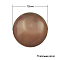 Resin Cabochons, Imitation Cat Eye, Half Round, Camel, 12x4mm