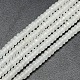 Fili sfrangiati di perle di giada bianca naturale G-M065-4mm-08-1