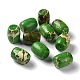 Perles de jaspe impériales naturelles G-C034-15C-02-1