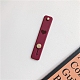 Rectangle with Heart Pattern Silicone Phone Strap Grip Holder Finger MOBA-PW0001-50-11-1