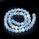 Chapelets de perles en pierre de lune synthétique G-S283-07-10mm-2