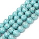 Chapelets de perles en turquoise synthétique G-C180-02D-1