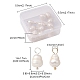 12pcs 2 colores colgantes de perlas de agua dulce cultivadas naturales FIND-YW0003-64-4