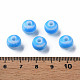 Perles acryliques à rayures opaques MACR-S373-27D-09-4