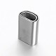 Rectangle 304 Stainless Steel Magnetic Clasps with Glue-in Ends STAS-M195-07-2