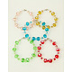 Glass Bracelets BJEW-JB01091-1