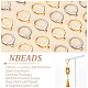Nbeads 120 pcs accessoires de boucles d'oreilles à levier STAS-NB0001-54-4