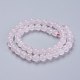 Brins de perles de calcite rose naturel G-F687-01A-2