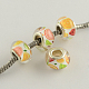 Gros fruit motif acryliques trou perles européennes OPDL-Q128-28-1