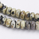 Natural Dalmatian Jasper Beads Strands G-K255-08A-3