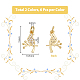 Amuletos de golondrina de circonia dicosmética FIND-DC0003-27-2