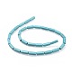 Chapelets de perles en turquoise synthétique G-E456-29A-1-2