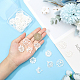 SUPERFINDINGS 30Pcs 5 Style Opaque Acrylic Pendants FIND-FH0003-82-3