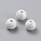 Perles en porcelaine manuelles PORC-D001-8mm-04-1