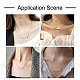 Fashewelry 24 pz 2 set di accessori per ciondoli gioielli in lega di zinco FIND-FW0001-09P-7