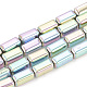 Electroplate Non-magnetic Synthetic Hematite Beads Strands G-N0322-11C-1