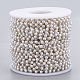 Handmade ABS Plastic Imitation Pearl Beaded Chains CHS-T003-01G-2