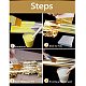 Pandahall elite 200 hoja hoja cuadrada imitación pan de oro para artes dorado artesanía marcos de decoración muebles DIY-PH0012-03RG-7