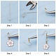 SUNNYCLUE 189 Pieces DIY Sakura Themed Earrings Making Kits DIY-SC0015-95-4