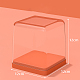 Quadratische transparente Plastikspielzeug-Actionfiguren-Schaukästen PAAG-PW0001-141B-1