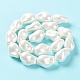 Electroplated Shell Pearl Beads Strands BSHE-G035-01A-05-3