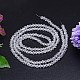 Faceted Imitation Austrian Crystal Bead Strands G-M180-8mm-01A-2