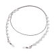 Cadenas de gafas con cuentas de perlas de vidrio AJEW-EH00388-1