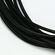 Synthétique cordon de perles en caoutchouc RCOR-A013-02-0.8mm-3