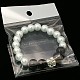 Mode bracelets perle de verre  BJEW-JB00664-4