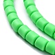 Polymer Clay Bead Strands CLAY-T001-C07-3